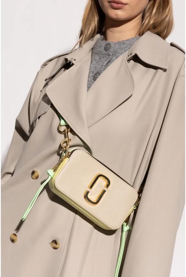 Marc Jacobs Hobo bags The Snapshot Crossbody Leather Green in groen - Foto 4