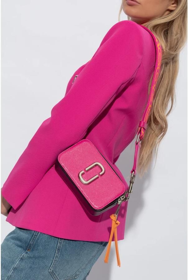 Marc Jacobs Roze Leren Crossbody Tas met Afneembare Band Pink Dames - Foto 4