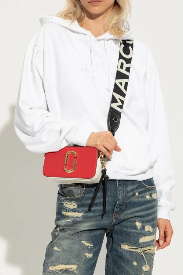 Marc Jacobs Hobo bags 'The Snapshot' Crossbody Bag in rood - Foto 3