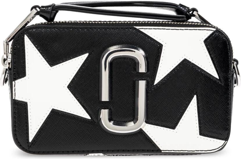 Marc Jacobs Hobo bags 'The Star Patchwork Snapshot' Crossbody Bag in zwart