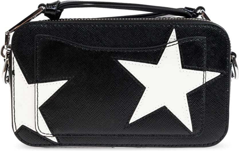 Marc Jacobs Hobo bags 'The Star Patchwork Snapshot' Crossbody Bag in zwart - Foto 6