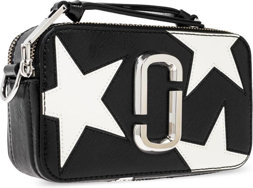 Marc Jacobs Hobo bags 'The Star Patchwork Snapshot' Crossbody Bag in zwart - Foto 5