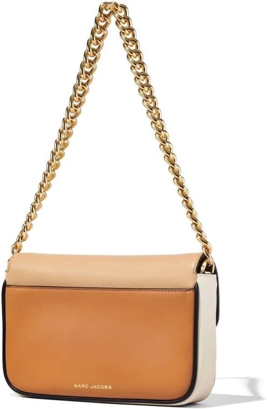 Marc Jacobs Iconische J Marc Hobo Tas Cathay Spice Multi Leer Orange Dames - Foto 3