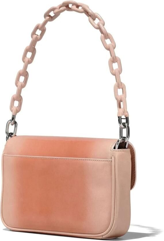 Marc Jacobs Satchels The Shadow Patent Leather Bag in koraal - Foto 5