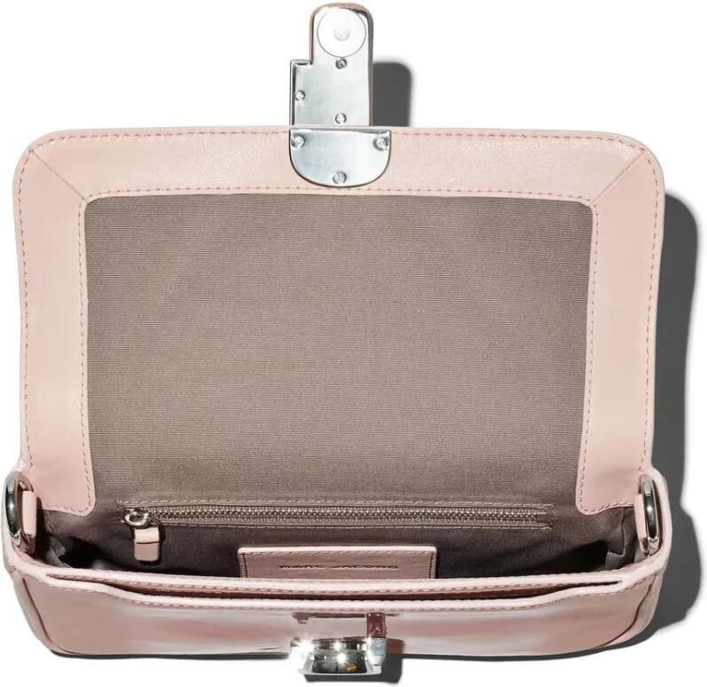 Marc Jacobs Satchels The Shadow Patent Leather Bag in koraal - Foto 3