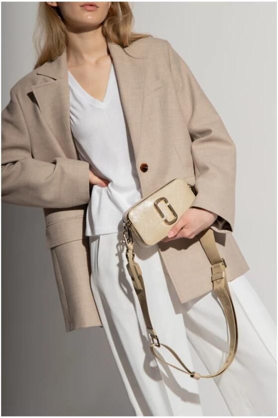 Marc Jacobs Stijlvolle Snapshot Tassen Collectie Beige Dames - Foto 4
