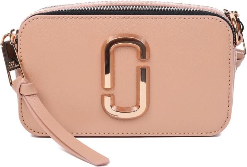 Marc Jacobs Snapshot Small Camera Bag schoudertas in poederroze saffianoleer Pink Dames - Foto 6