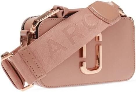 Marc Jacobs Snapshot Small Camera Bag schoudertas in poederroze saffianoleer Pink Dames - Foto 14