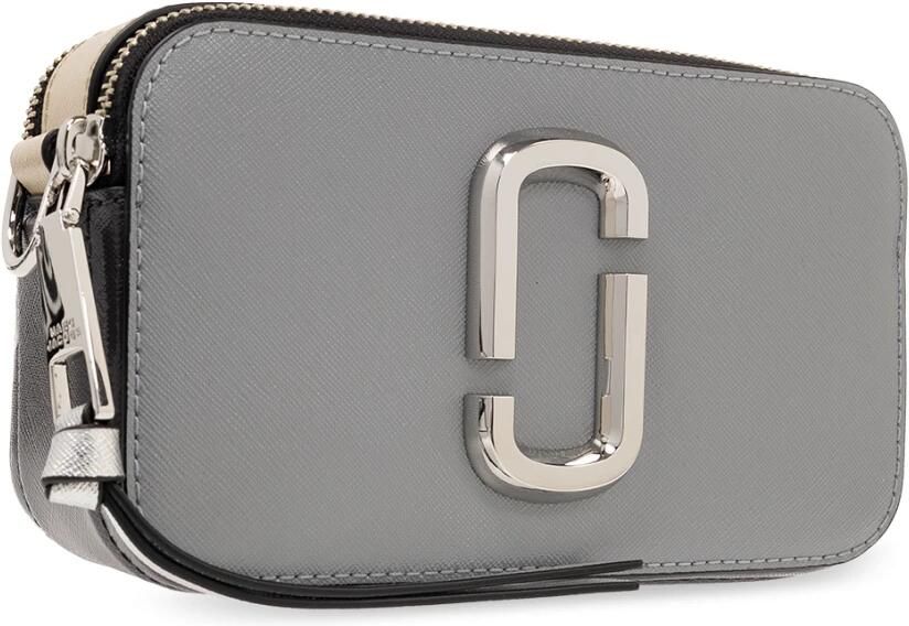 Marc Jacobs Grijze Leren Crossbody met Verstelbare Band Gray Dames - Foto 5