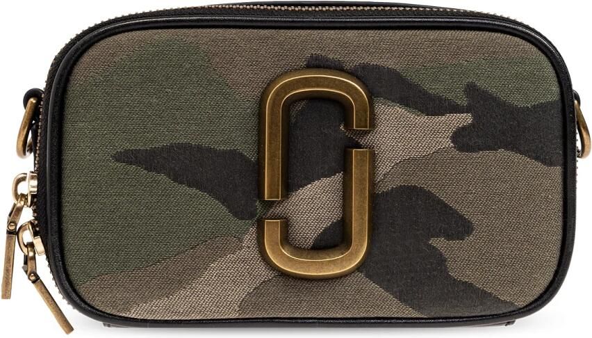 Marc Jacobs Crossbody bags The Camo Jacquard Snapshot in groen - Foto 5
