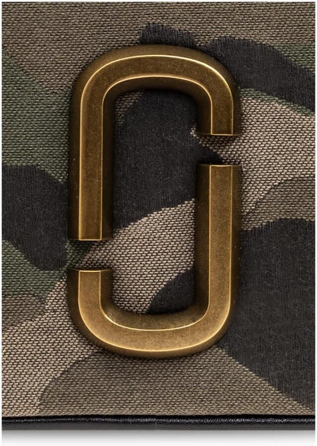 Marc Jacobs Crossbody bags The Camo Jacquard Snapshot in groen - Foto 6
