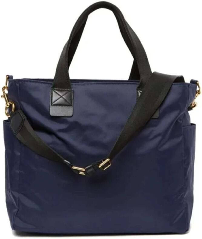 Marc Jacobs Stijlvolle Leren Tas Blue Dames