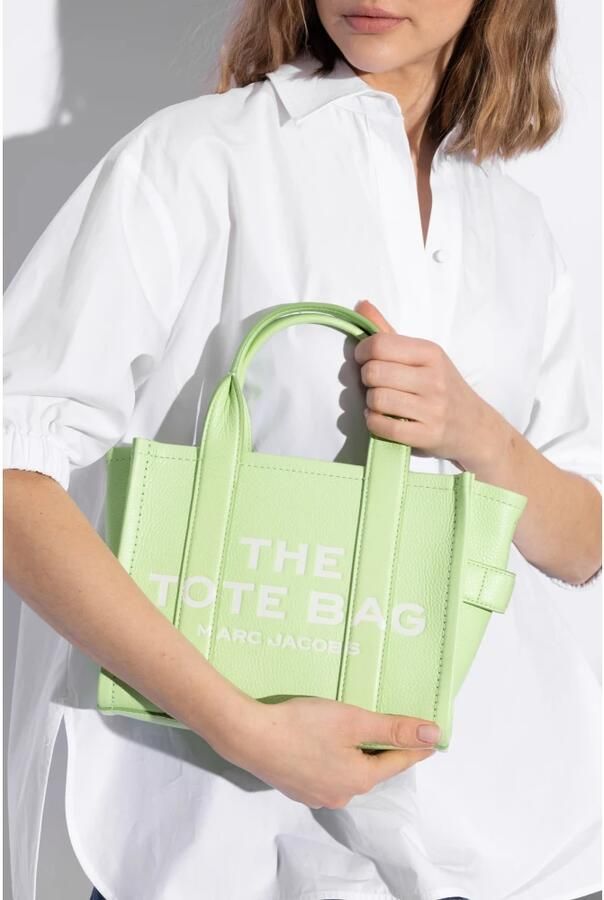 Marc Jacobs Mint Groene Leren Tote Handtas Green Dames - Foto 7