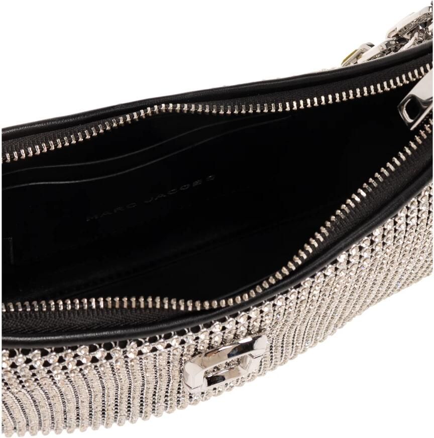 Marc Jacobs Shoppers The Small Curve Shoulder Bag Mesh Silver in zilver - Foto 2