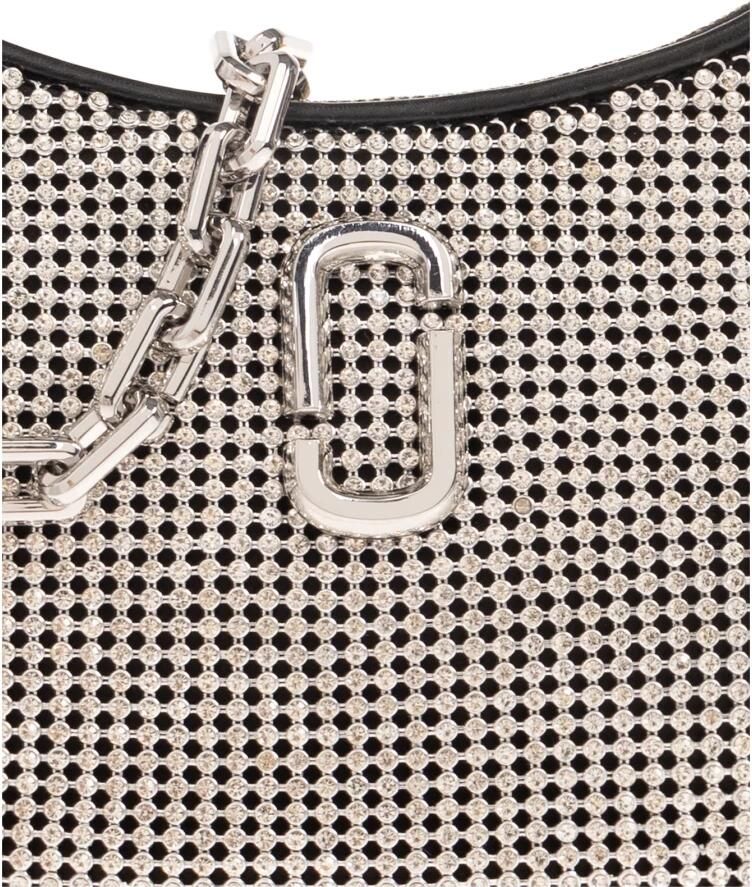 Marc Jacobs Shoppers The Small Curve Shoulder Bag Mesh Silver in zilver - Foto 3