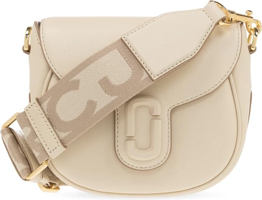 Marc Jacobs Crossbody bags The J Marc Small Saddle Bag in beige - Foto 7