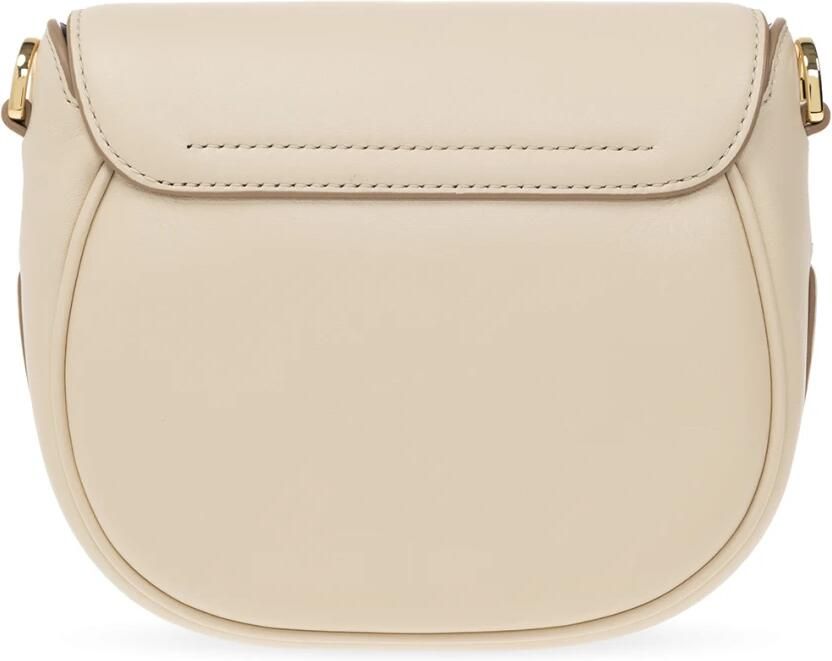 Marc Jacobs Crossbody bags The J Marc Small Saddle Bag in beige - Foto 6