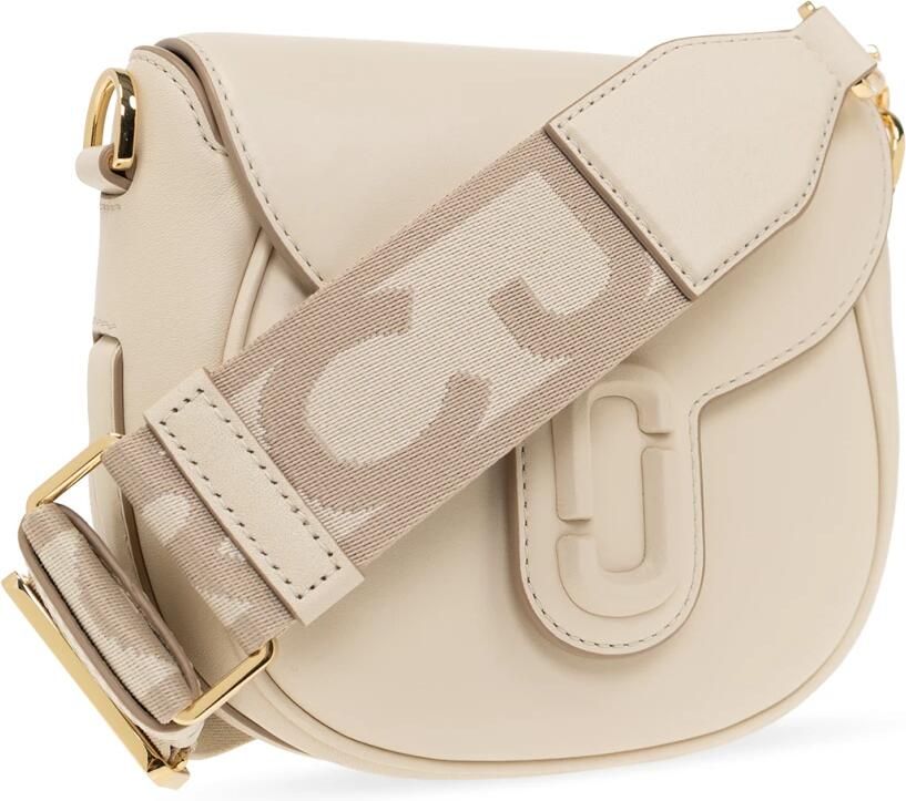 Marc Jacobs Crossbody bags The J Marc Small Saddle Bag in beige - Foto 3