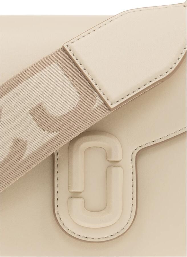 Marc Jacobs Crossbody bags The J Marc Small Saddle Bag in beige - Foto 4