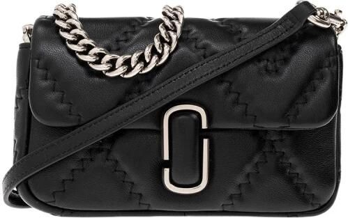 Marc Jacobs The J Marc Mini gewatteerde schoudertas Black Dames - Foto 12