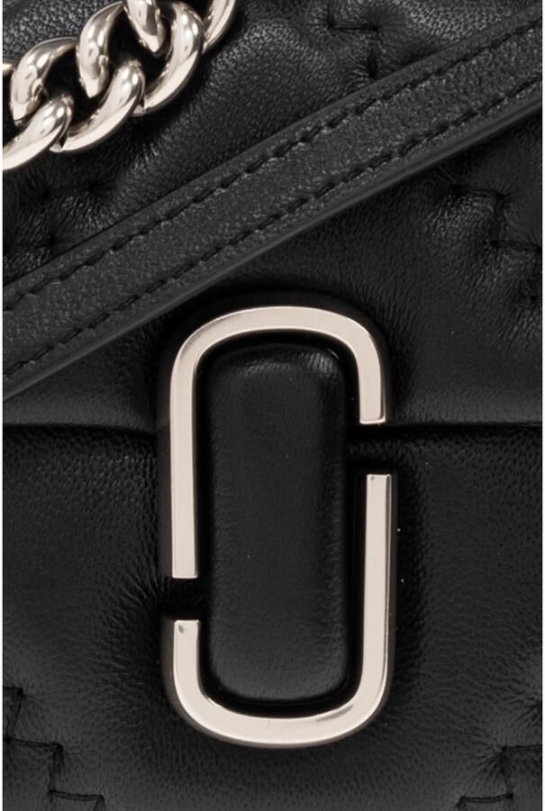 Marc Jacobs The J Marc Mini gewatteerde schoudertas Black Dames - Foto 5