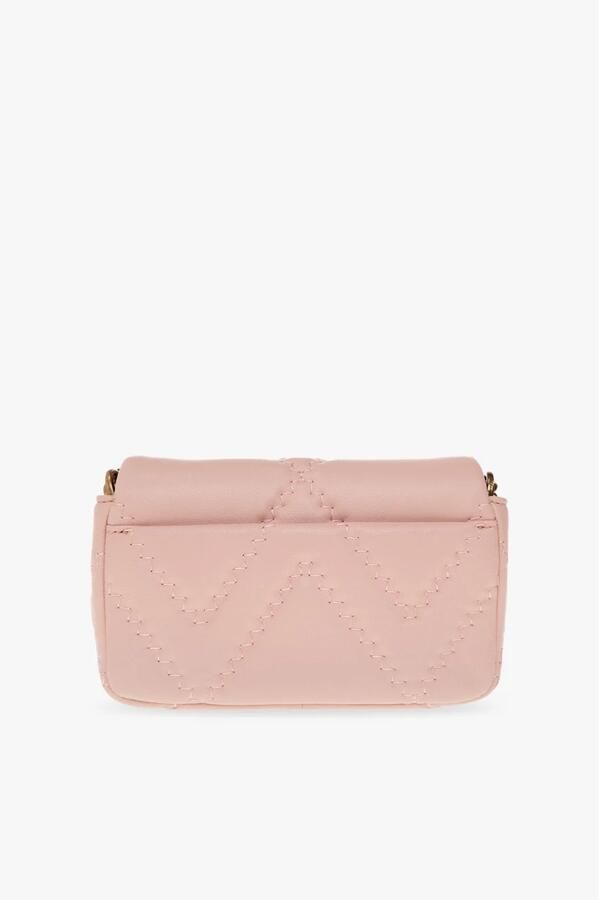 Marc Jacobs Crossbody bags The Quilted Leather J Marc Mini Shoulder Bag in poeder roze - Foto 6