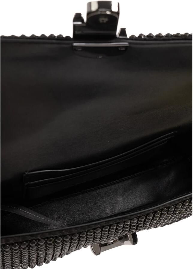 Marc Jacobs Shoppers The Mini J Marc Shoulder Bag Mesh Black in zwart - Foto 3