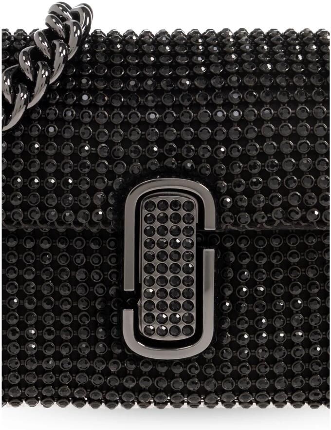Marc Jacobs Shoppers The Mini J Marc Shoulder Bag Mesh Black in zwart - Foto 2
