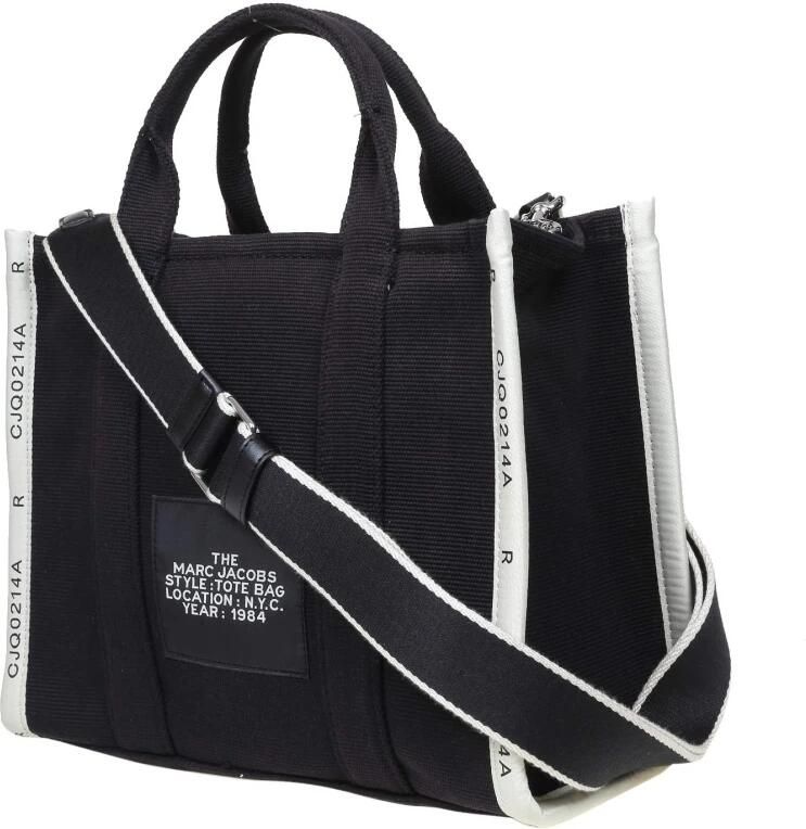 Marc Jacobs Katoenen Tote Handtas met Bovenhandvatten Black Dames - Foto 12
