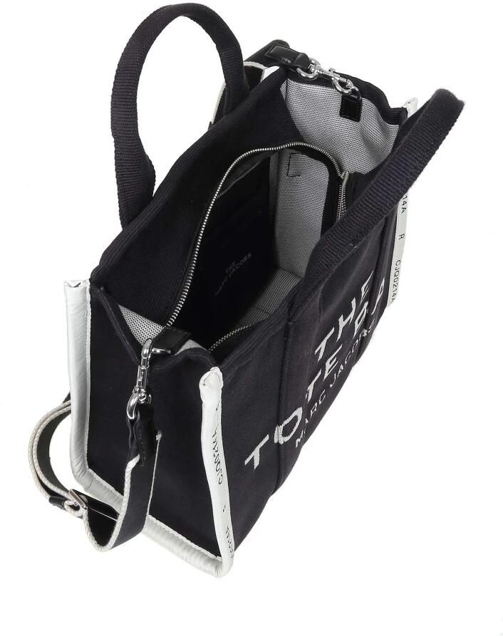 Marc Jacobs Katoenen Tote Handtas met Bovenhandvatten Black Dames - Foto 5