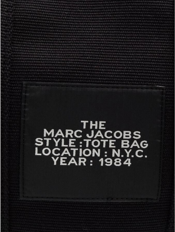 Marc Jacobs Katoenen Tote Handtas met Bovenhandvatten Black Dames - Foto 7