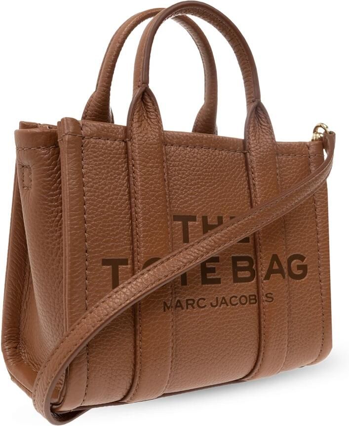 Marc Jacobs Totes & shoppers The Mini Tote in bruin - Foto 5