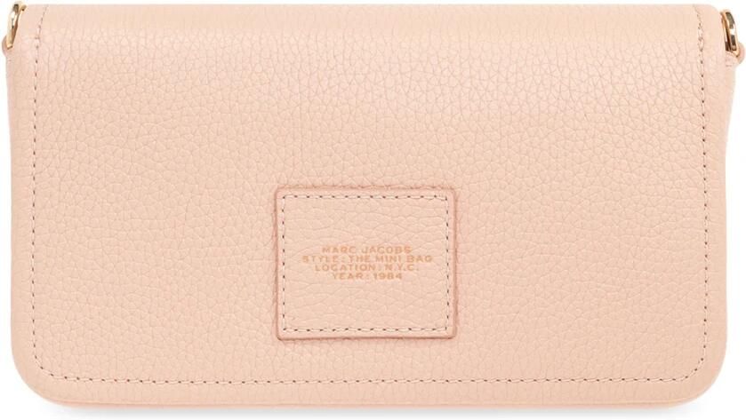 Marc Jacobs Gestructureerde leren Mini Schoudertas Pink Dames - Foto 6