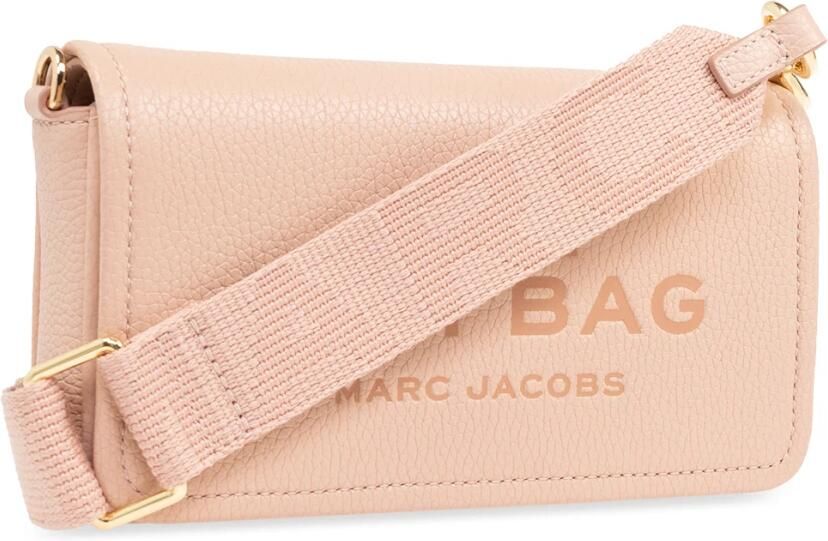 Marc Jacobs Gestructureerde leren Mini Schoudertas Pink Dames - Foto 5