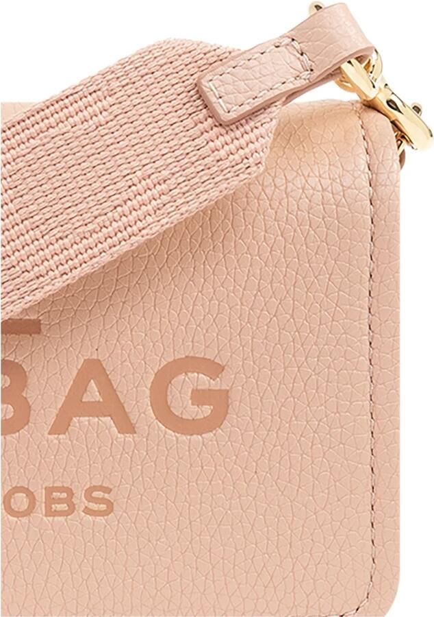 Marc Jacobs Gestructureerde leren Mini Schoudertas Pink Dames - Foto 3