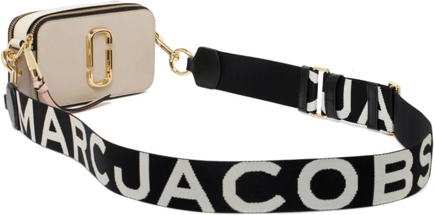 Marc Jacobs Snapshot Tas Saffiano Leer Dubbele Rits Verstelbare Band Multicolor Dames - Foto 16