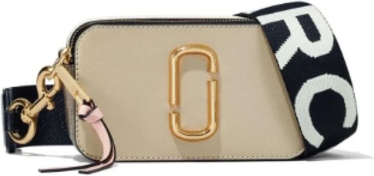 Marc Jacobs Snapshot Tas Saffiano Leer Dubbele Rits Verstelbare Band Multicolor Dames - Foto 9