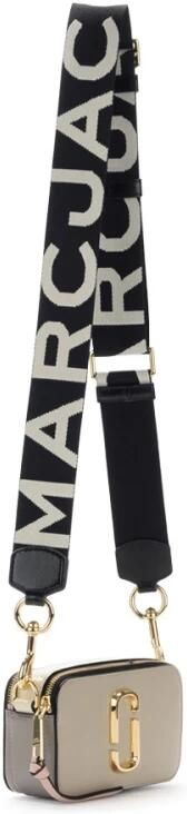 Marc Jacobs Snapshot Tas Saffiano Leer Dubbele Rits Verstelbare Band Multicolor Dames - Foto 11