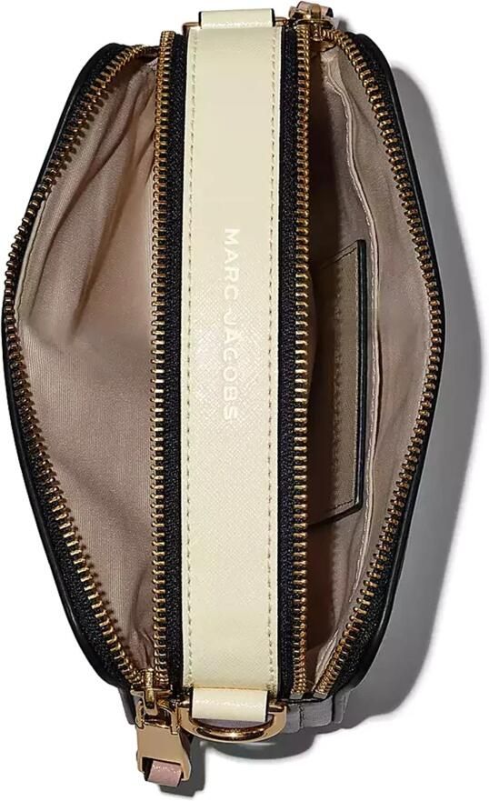 Marc Jacobs Snapshot Tas Saffiano Leer Dubbele Rits Verstelbare Band Multicolor Dames - Foto 11
