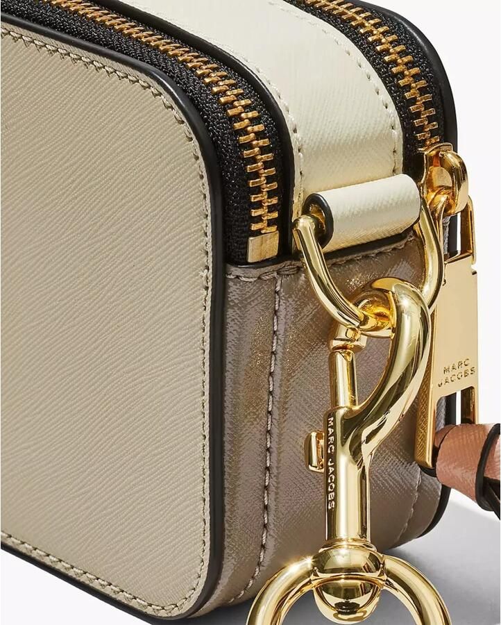 Marc Jacobs Snapshot Tas Saffiano Leer Dubbele Rits Verstelbare Band Multicolor Dames - Foto 8