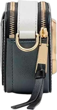 Marc Jacobs Snapshot Camera Tas. Zwart Leer Zilveren Hardware Black Dames - Foto 15