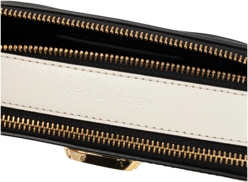 Marc Jacobs Snapshot Camera Tas. Zwart Leer Zilveren Hardware Black Dames - Foto 8