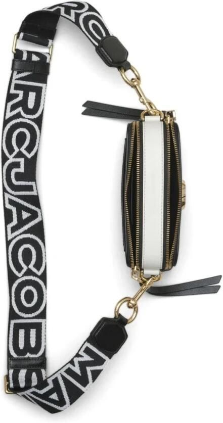 Marc Jacobs Snapshot Camera Tas. Zwart Leer Zilveren Hardware Black Dames - Foto 11
