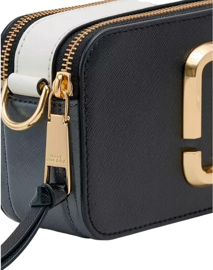 Marc Jacobs Snapshot Camera Tas. Zwart Leer Zilveren Hardware Black Dames - Foto 5