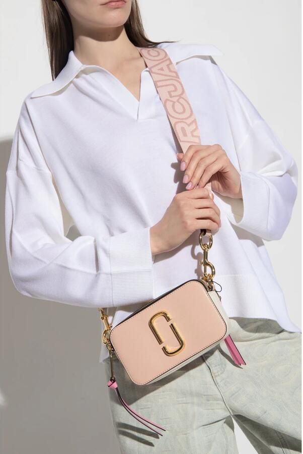 Marc Jacobs Roze Colorblock Snapshot Camera Tas Pink Dames - Foto 7
