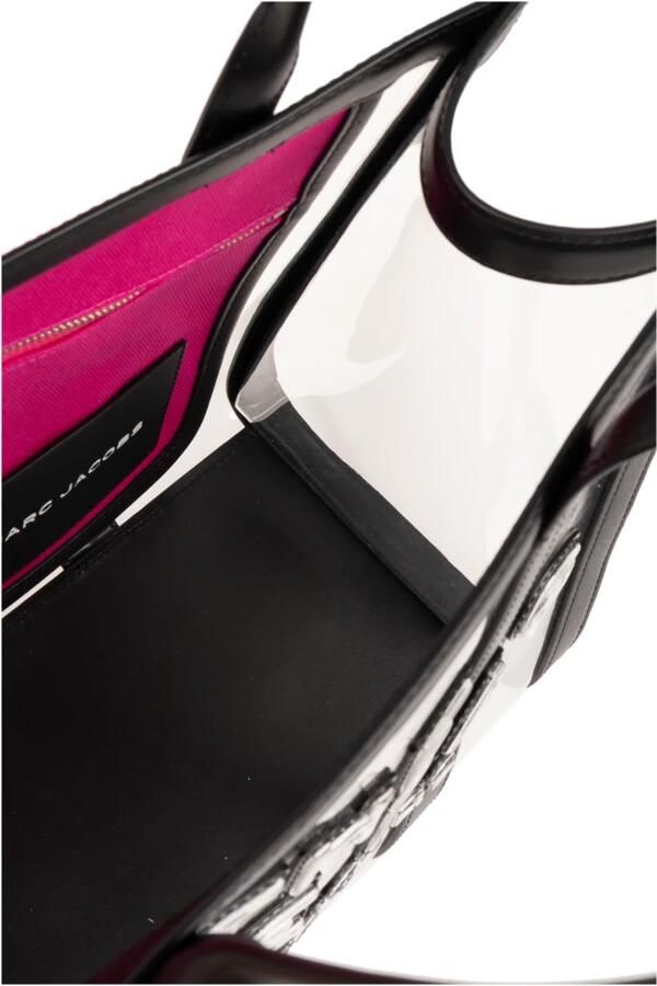 Marc Jacobs Transparante Tote Tas met Logo Reliëf Multicolor Dames - Foto 3