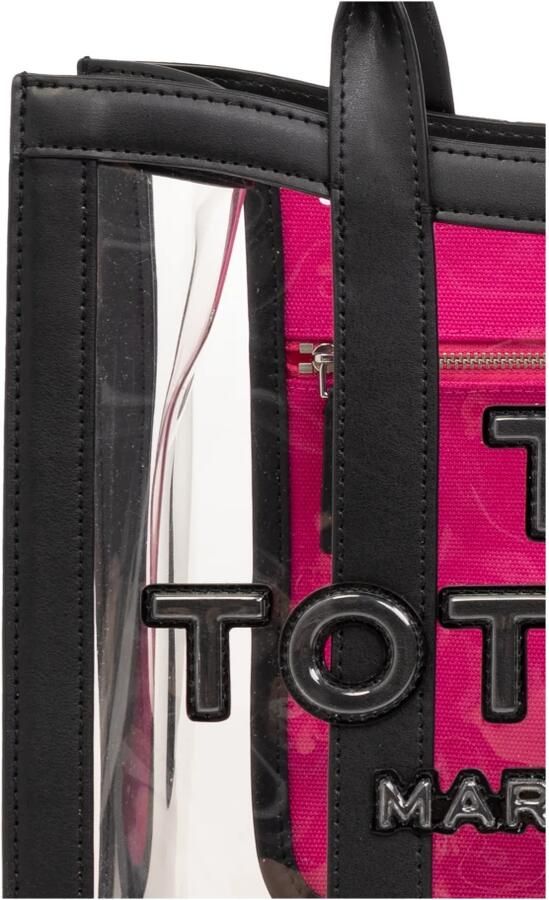 Marc Jacobs Transparante Tote Tas met Logo Reliëf Multicolor Dames - Foto 6