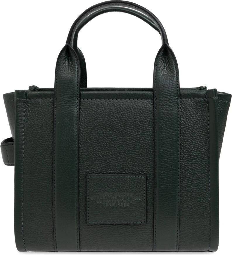 Marc Jacobs Shoppers & Totes The Small Leather Tote Bag in groen - Foto 2