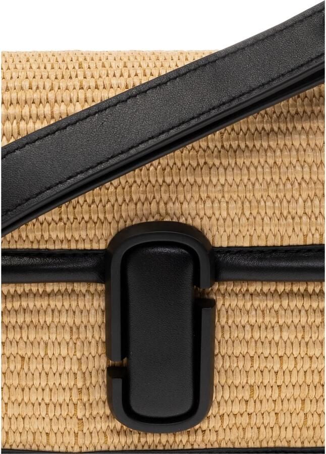 Marc Jacobs Natuurlijke kleur schoudertas met geweven textuur en leren accenten Beige Unisex - Foto 3