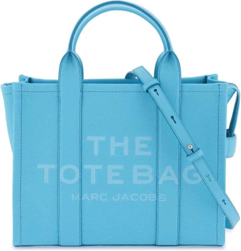 Marc Jacobs Totes The Leather Medium Tote Bag in blauw - Foto 2
